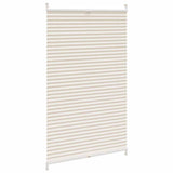 Vidaxl plissé rolgordijn 70x150cm creme