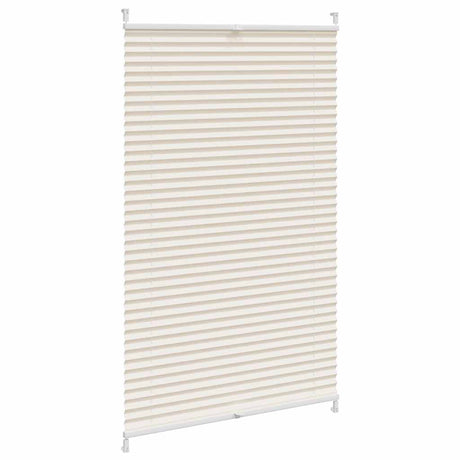 Vidaxl plissé rolgordijn 70x150cm creme