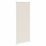 Vidaxl plissé rolgordijn 70x200cm creme