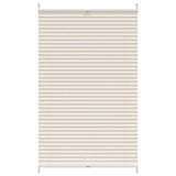 Vidaxl plissé rolgordijn 90x125cm creme