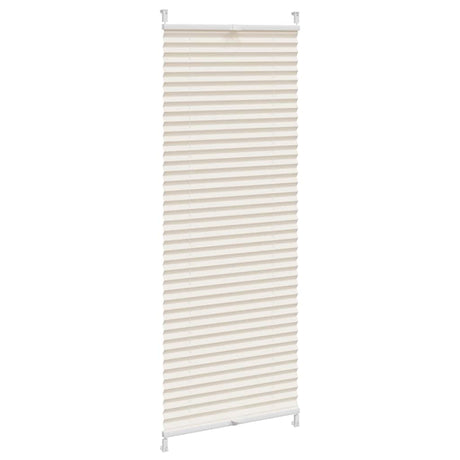 Vidaxl plisséjaloezie 40x100cm crèmekleurig