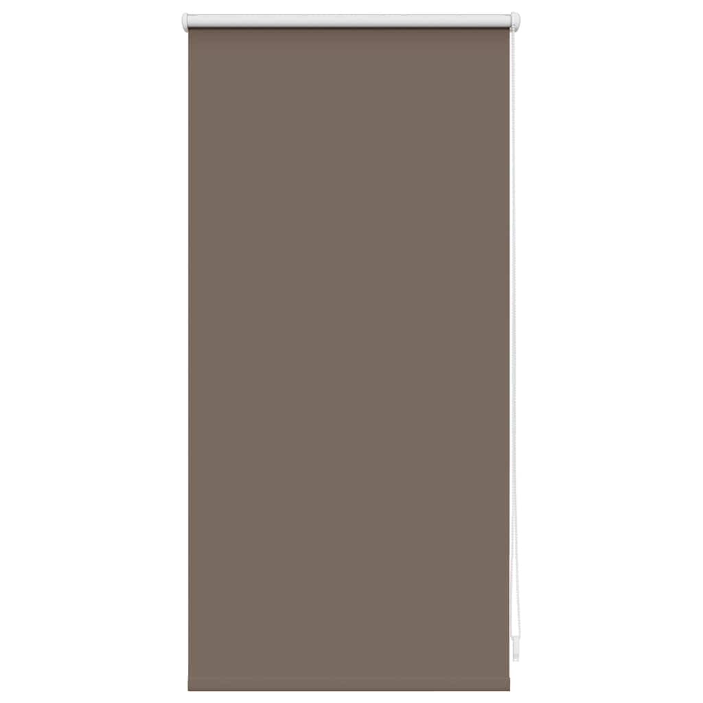 Vidaxl rolgordijn verduisterend 44,4 x 100 cm stofbreedte 40 cm koffiebruin