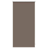 Vidaxl rolgordijn verduisterend 44,4 x 100 cm stofbreedte 40 cm koffiebruin