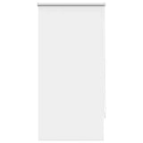 Vidaxl rolgordijn verduisterend 64,4 x 120 cm stofbreedte 60 cm wit