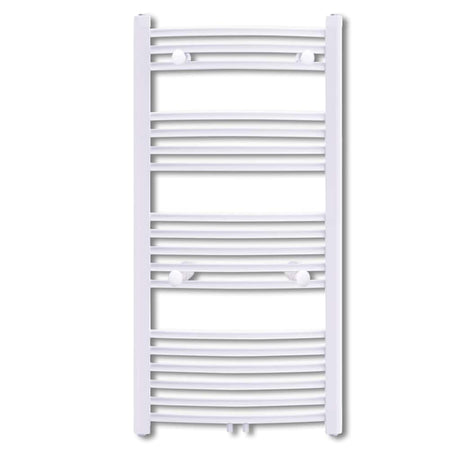 Vidaxl radiator handdoekenrek curve 500x1160 mm