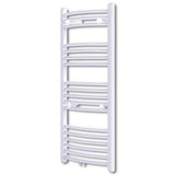 Vidaxl radiator handdoekenrek curve 600x1160 mm