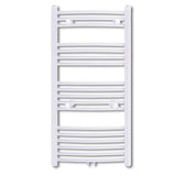 Vidaxl radiator handdoekenrek curve 600x1160 mm