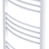 Vidaxl radiator handdoekenrek curve 600x1160 mm