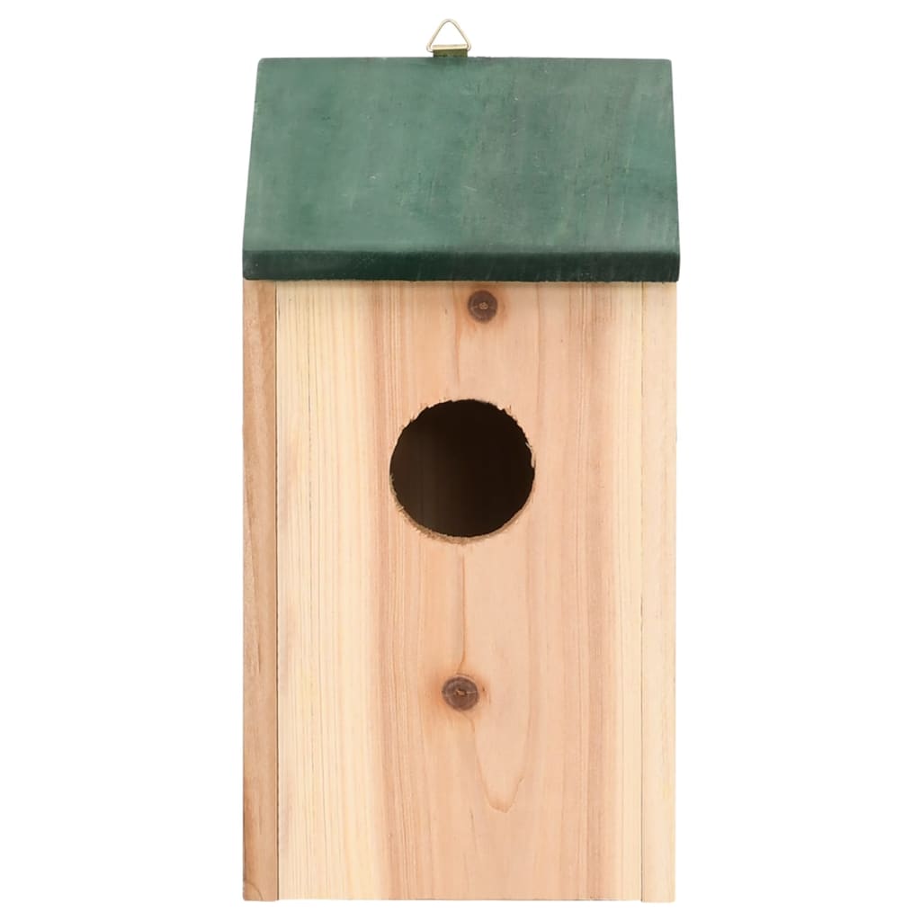 VidaXL Vogelhuisjes 4 st 12x12x22 cm hout