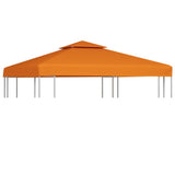 Vidaxl vervangend tentdoek prieel 310 g m² 3x3 m oranje