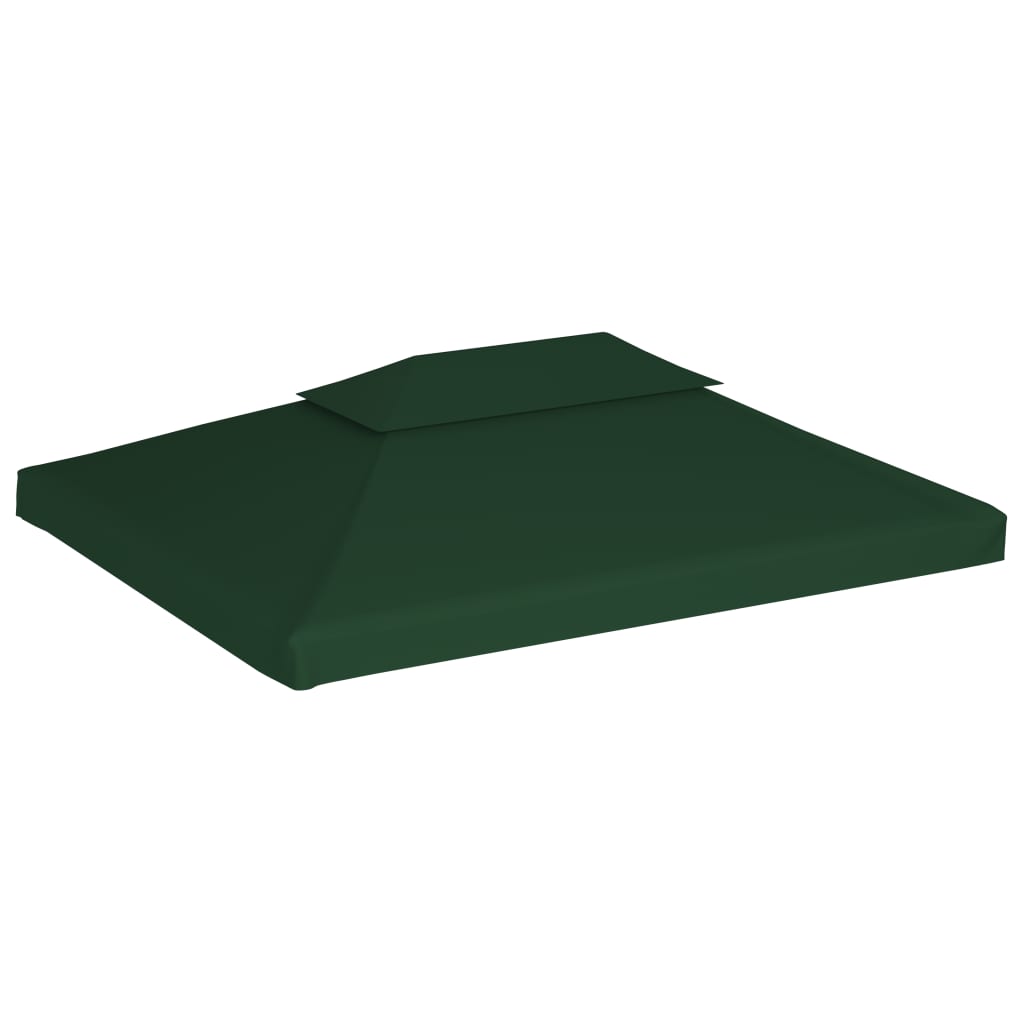 VidaXL Vervangend tentdoek prieel 310 g m² 3x4 m groen