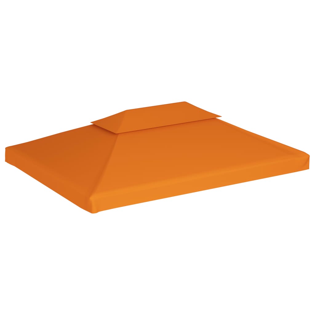 Vidaxl vervangend tentdoek prieel 310 g m² 3x4 m oranje