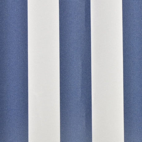 Vidaxl luifeldoek 3x2,5 m canvas blauw en wit