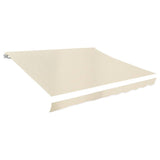 Vidaxl luifeldoek 3x2,5 m canvas crème