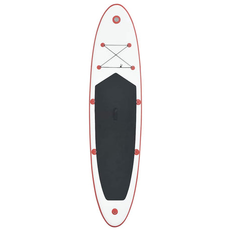 Vidaxl stand up paddleboardset opblaasbaar rood en wit
