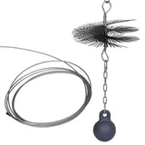 Vidaxl schoorsteenveegborstel rond ø 20 cm