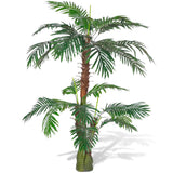 Vidaxl kunstplant cycaspalm 150 cm groen