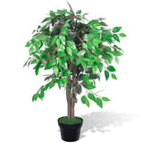 Vidaxl kunst vijgenboom met pot 90 cm