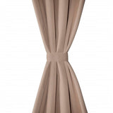 Vidaxl gordijnen met metalen ringen 135 x 245 cm 2 stuks (creme)
