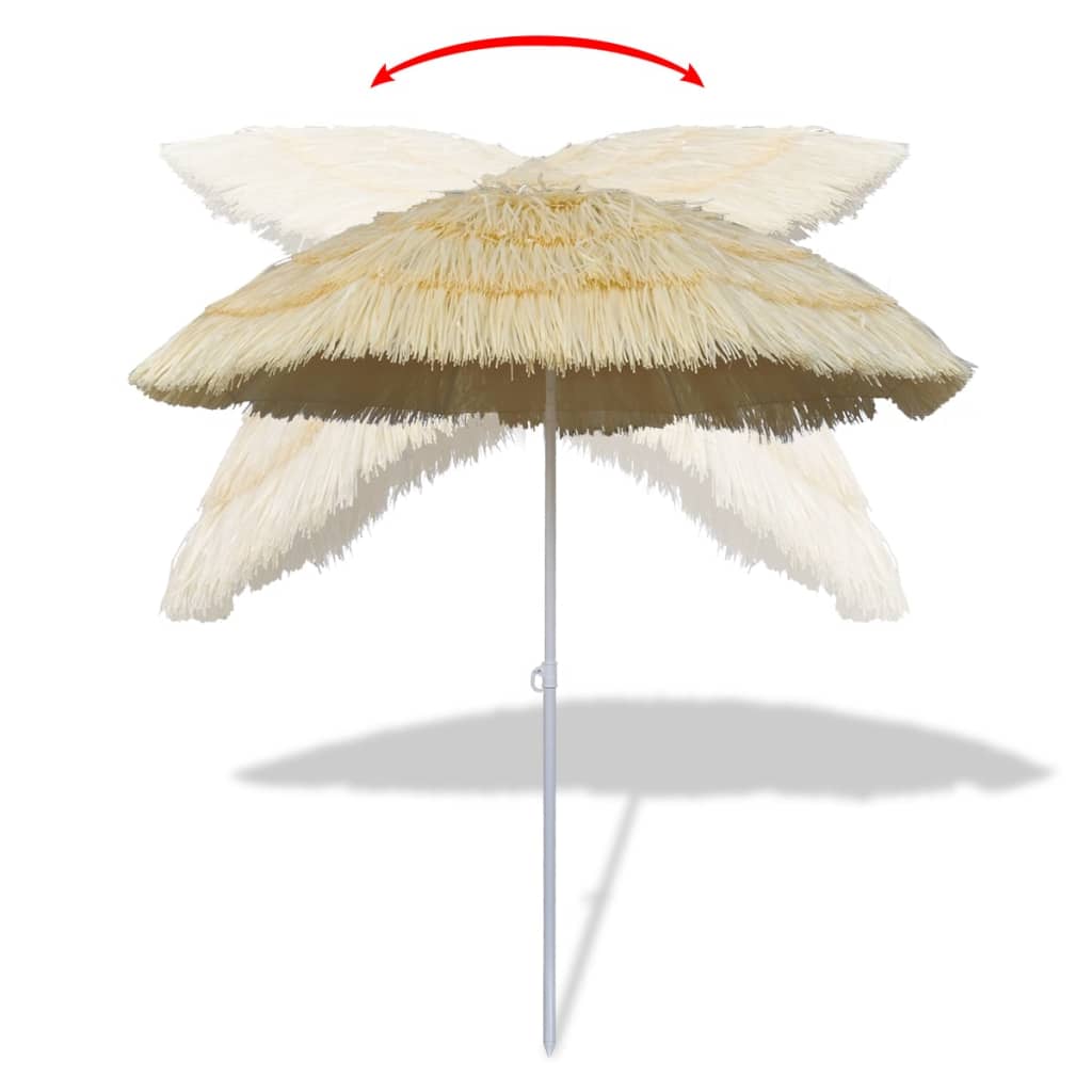 Vidaxl strandparasol kantelbaar hawaii-stijl