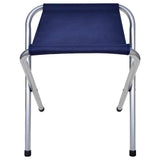 Vidaxl campingset inklapbaar en verstelbaar 120x60 cm aluminium