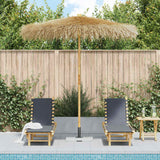 Vidaxl parasol van bamboe met dak van bananenbladeren 270 cm