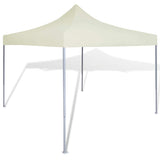 Vidaxl partytent inklapbaar 3x3 m crème