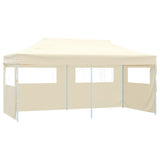 VidaXL Partytent pop-up inklapbaar 3x6 m crème