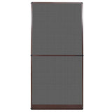 Vidaxl hordeur met scharnieren bruin 120 x 240 cm