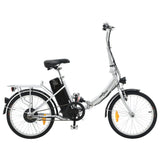 VidaXL Elektrische fiets inklapbaar met Li-ion-accu aluminiumlegering