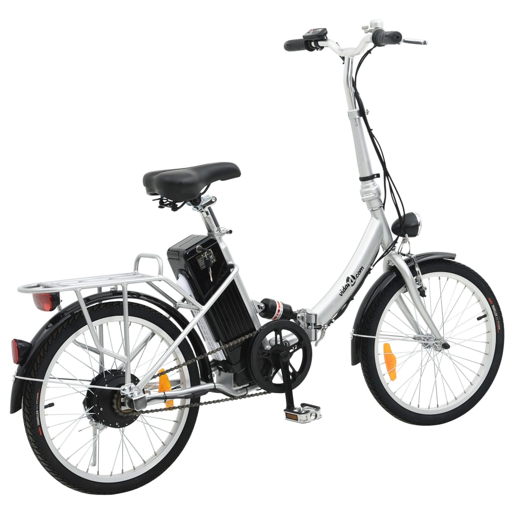 VidaXL Elektrische fiets inklapbaar met Li-ion-accu aluminiumlegering