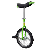 Vidaxl eenwieler verstelbaar (groen 16 inch)