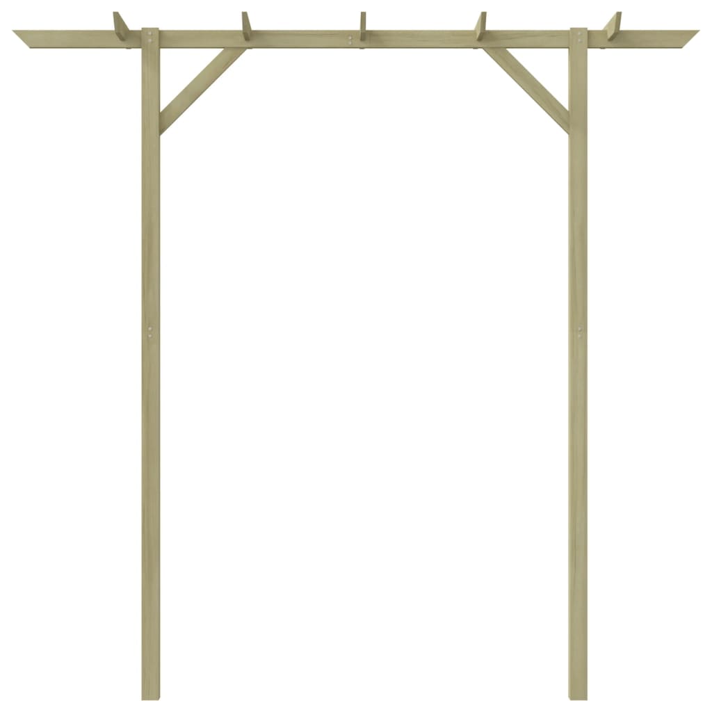 VidaXL Pergola 205x40x203 cm hout