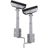 Vidaxl stalen frame ondersteuning voor de boot aanhanger 63-88 cm (set van 2)