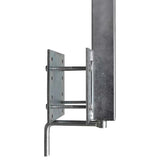 Vidaxl stalen frame ondersteuning voor de boot aanhanger 63-88 cm (set van 2)