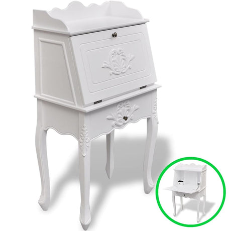 Vidaxl franse secretaire hout