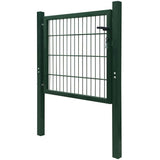 Vidaxl 2d hekpoort (enkel) groen 100x80 cm