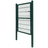 Vidaxl 2d hekpoort (enkel) groen 100x120 cm