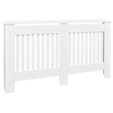 Vidaxl radiatorombouw 152 cm mdf wit