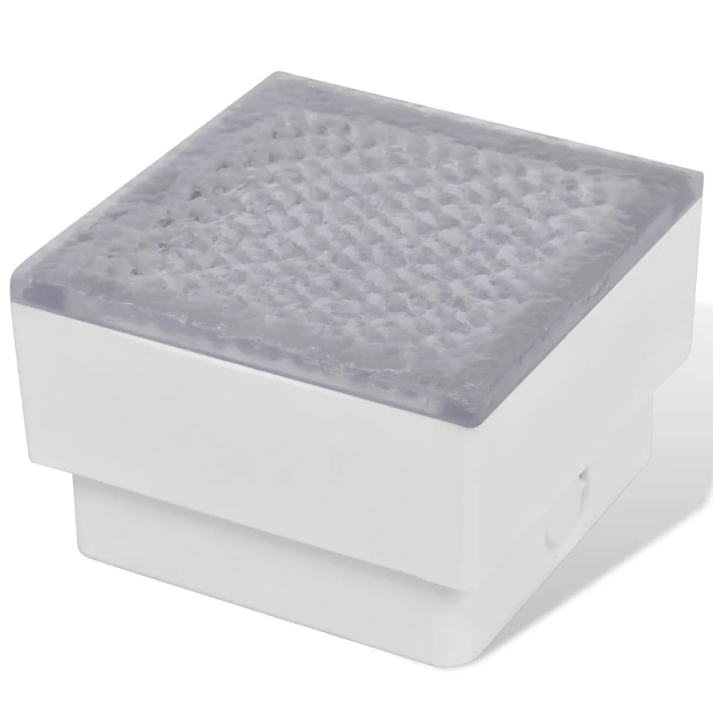 VidaXL 2x LED-lamp verzonken 100x100x68 mm