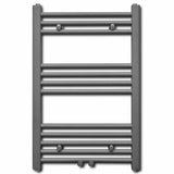 Vidaxl radiator handdoekenrek recht 500x764 mm grijs