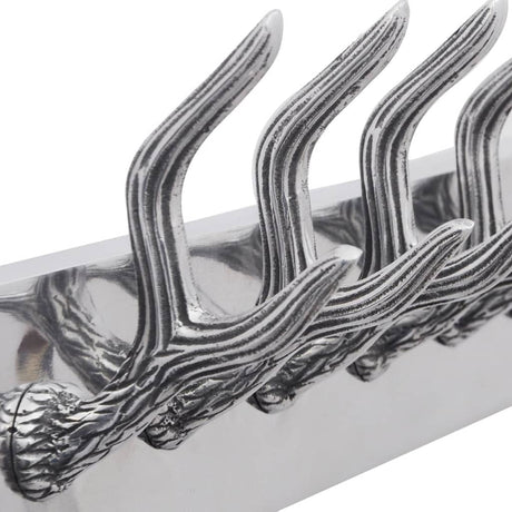 Vidaxl aluminium kapstok zilverkleurig