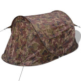 VidaXL Tent pop-up 2-persoons camouflage