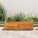 Vidaxl plantenbak verhoogd 76x27,6x25 cm acaciahout