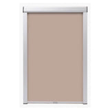 Vidaxl rolgordijn verduisterend beige m08 308