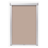 Vidaxl rolgordijn verduisterend beige p08 408