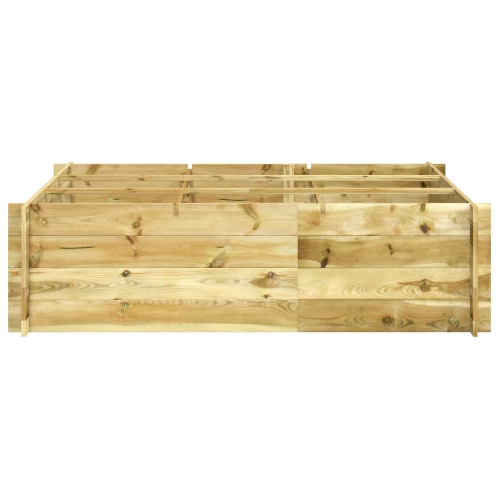 VidaXL Plantenbak verhoogd 150x100x40 cm geïmpregneerd hout