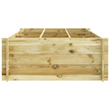 VidaXL Plantenbak verhoogd 150x100x40 cm geïmpregneerd hout