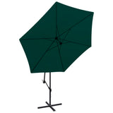 VidaXL Zweefparasol 3 m groen