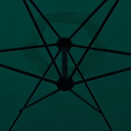 Vidaxl zweefparasol 3 m groen
